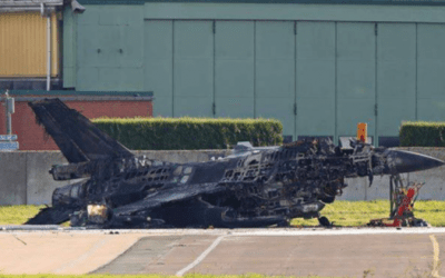 Air Force Base Worker Accidentally Fires F-16’s Cannons, Blows Up Other F-16