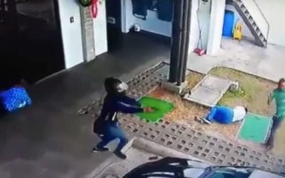 Attempted Armed Robbery Turns Into Complete Chaos