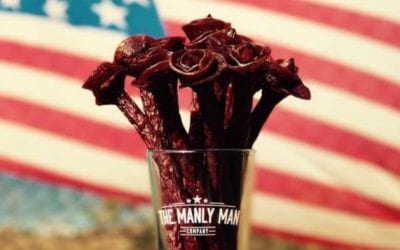 Beef Jerky Flowers: A Valentine’s Gift Any Guy Will Appreciate
