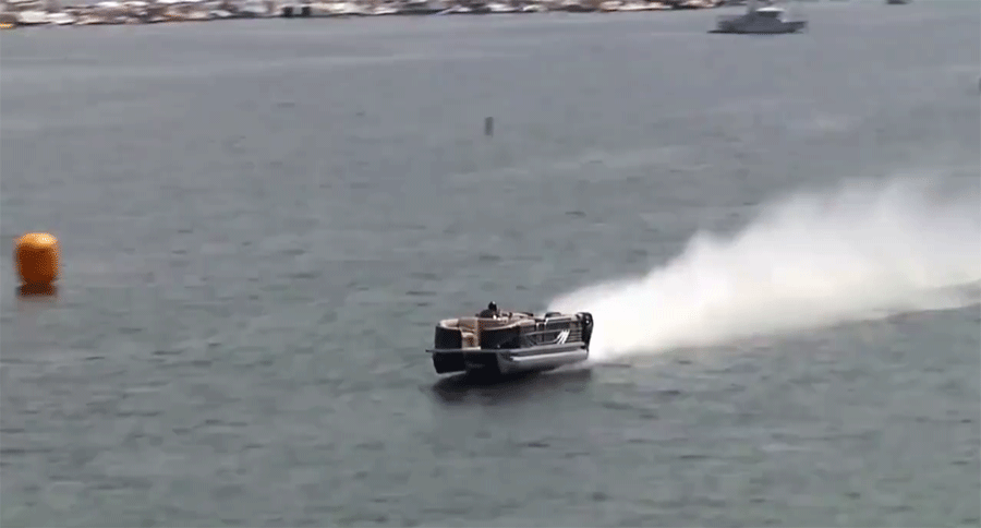 World's Fastest pontoon Boat