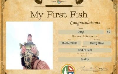 First Fish Certificate