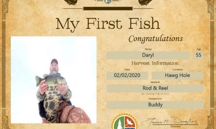 First Fish Certificate