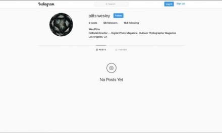 Instagram Account Impersonates Outdoor Photographer Editor