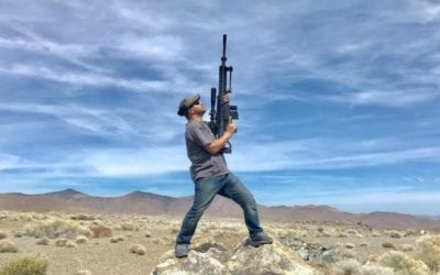 Man Shoots .50 Cal Straight Up to See How Long It Takes Bullet to Fall Back to Earth