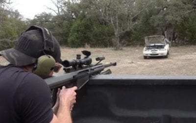 Man Shoots Car Engine Until It Stops Running