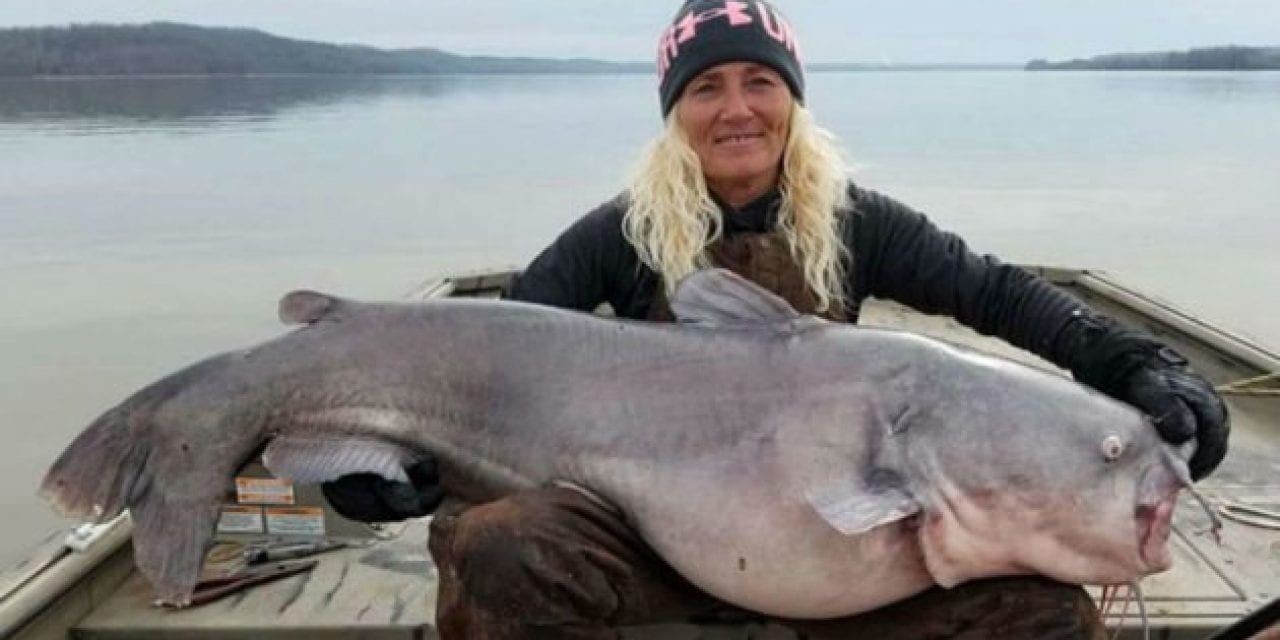 Remember this Tennessee Woman’s Monster Catfish Catch?