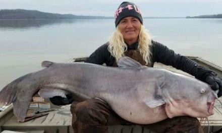 Remember this Tennessee Woman’s Monster Catfish Catch?