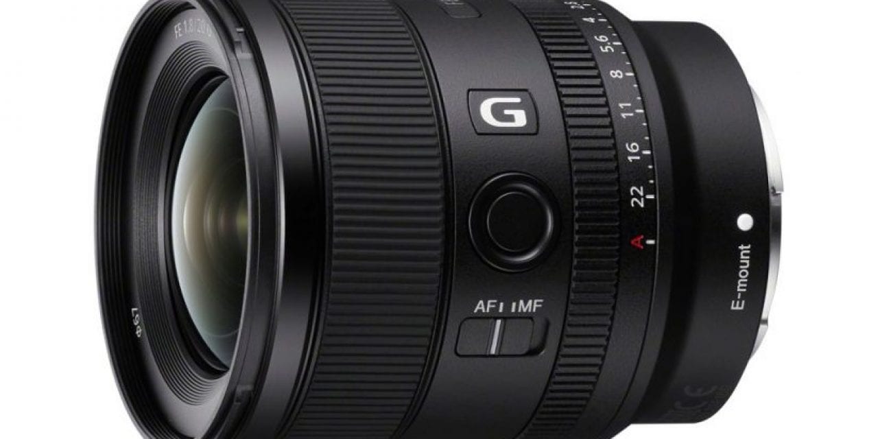 Sony Introduces FE 20mm F1.8 G Fast Full-Frame Prime