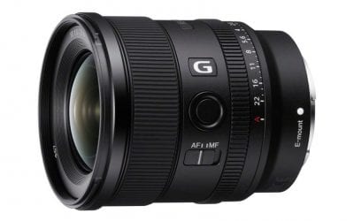 Sony Introduces FE 20mm F1.8 G Fast Full-Frame Prime