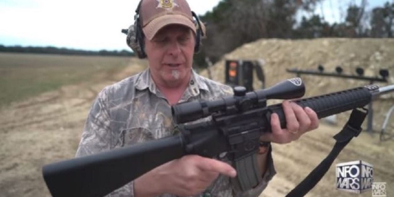 Ted Nugent Shoots Down the AR-15 Hype With Demonstration