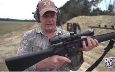 Ted Nugent Shoots Down the AR-15 Hype With Demonstration