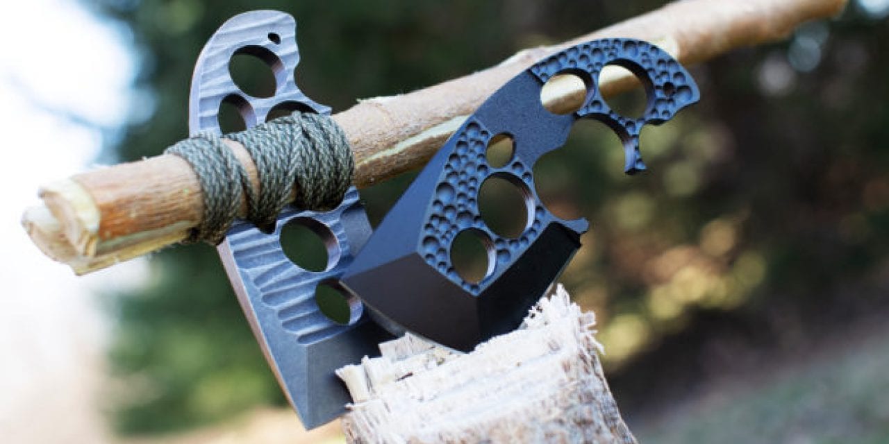 The New Axxis Survival Knife/Axe is an Innovative Blast from the Historic Past