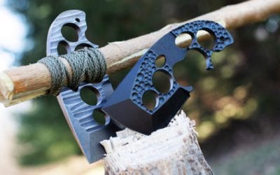 The New Axxis Survival Knife/Axe is an Innovative Blast from the Historic Past