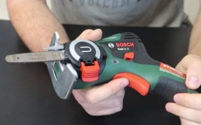 Battery-Operated Miniature Chainsaw Can Handle Big Tasks With Small Stature