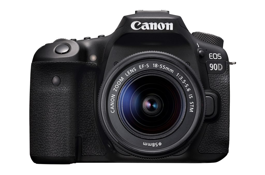 image of the front of the Canon EOS 90D