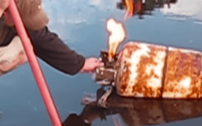 Guys Shoot at a Propane Tank with a .270 Rifle