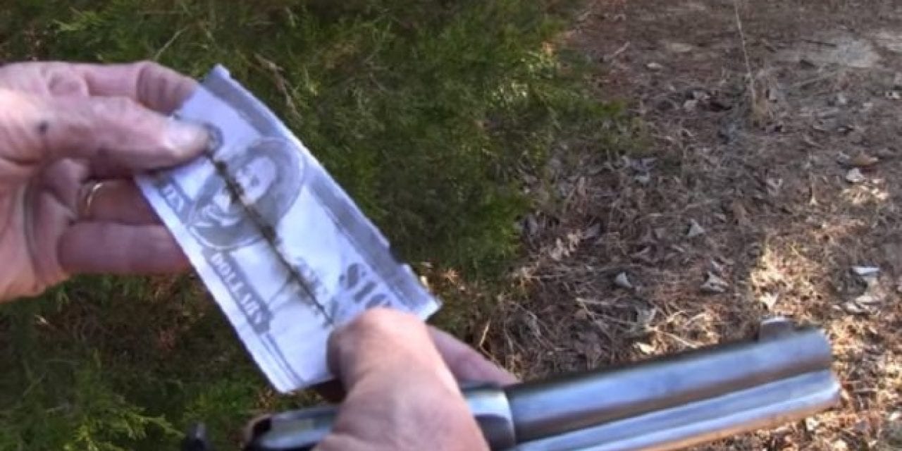 Hickok45 Tests Out the Myth of Burying Money in a Revolver Chamber