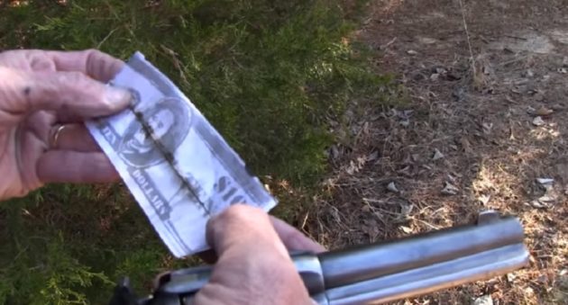 burying money in your revolver chamber