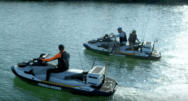 fishing jet ski