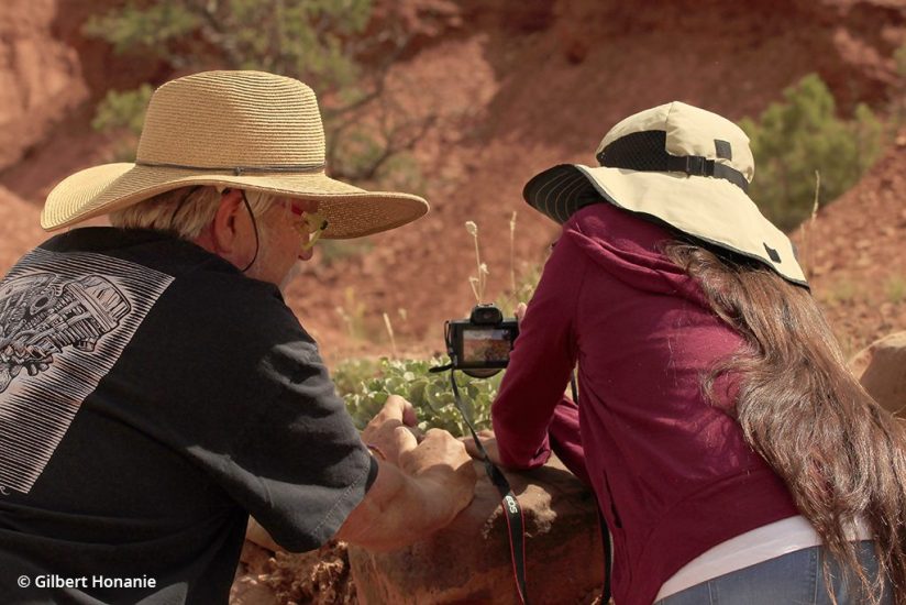 image of photo mentor Bruce Dorn with his student