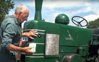 Did You Know You Could Start an Old Field Marshall Tractor With a 12-Gauge Shotgun Shell?