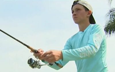 Florida Teen Using Pandemic as Opportunity for Extra Fishing
