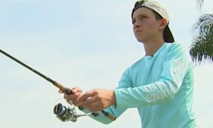 Florida Teen Using Pandemic as Opportunity for Extra Fishing