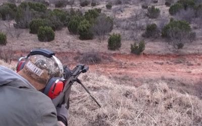 Hunter Tries Out a .50 Cal on a Feral Hog