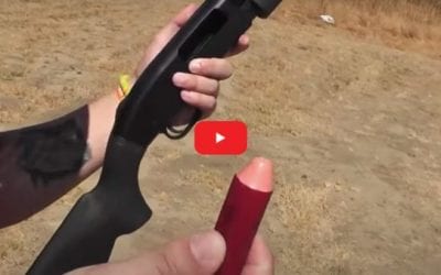 Man Tries to Shoot Silly Putty Through a Shotgun