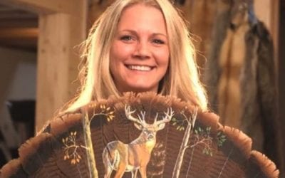 Meet Nicole Larson: The Turkey Feather Painter