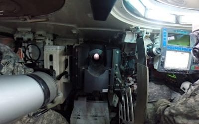 Reloading an M1 Abrams Tank From the Inside