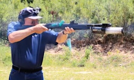 Jerry Miculek Runs Through 23 Shells in Just 3 Seconds with a Mossberg Shotgun