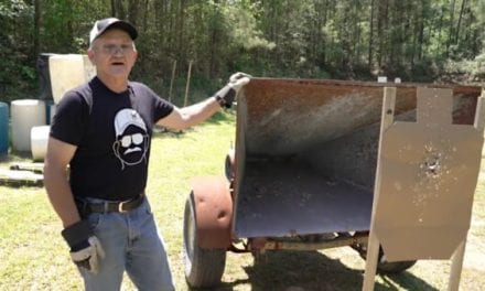 Jerry Miculek’s Portable Bullet Trap is a Brilliant Way to Save and Recycle Lead