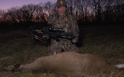 Terry Drury Harvests the First Deer Ever Taken with the New PSE Warhammer Crossbow