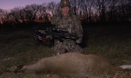 Terry Drury Harvests the First Deer Ever Taken with the New PSE Warhammer Crossbow