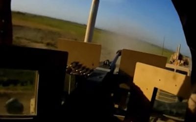 Tough-As-Nails Soldier Gets Hit with Shrapnel and Keeps Shooting