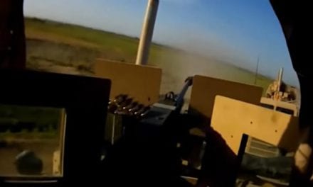 Tough-As-Nails Soldier Gets Hit with Shrapnel and Keeps Shooting