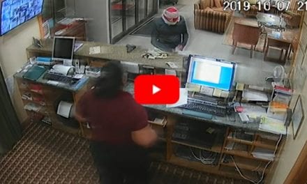 Alert Hotel Clerk Steals Armed Robber’s Handgun When He Isn’t Looking