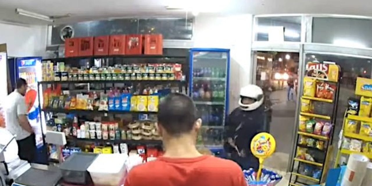 Armed Robber Foils His Own Crime by Shooting Himself While Re-Holstering Weapon