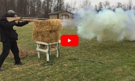 Homemade 1.5 Gauge Punt Gun Delivers Quite the Kick