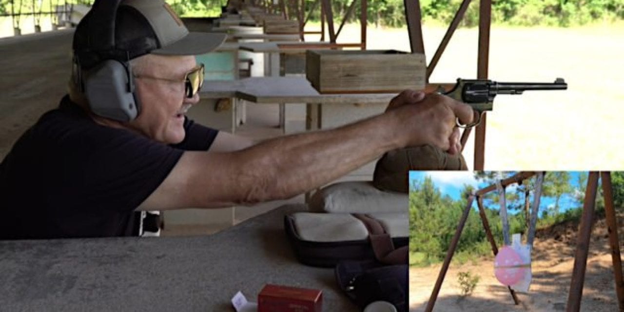 Jerry Miculek Tests Great Depression-Era .22 Revolver at 240 Yards