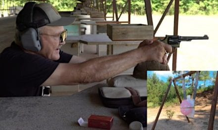 Jerry Miculek Tests Great Depression-Era .22 Revolver at 240 Yards