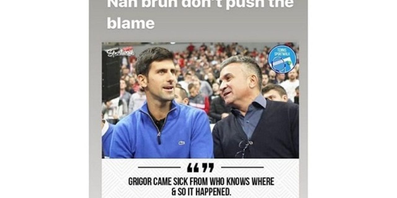 Kyrgios Calls Out Djokovic’s Dad