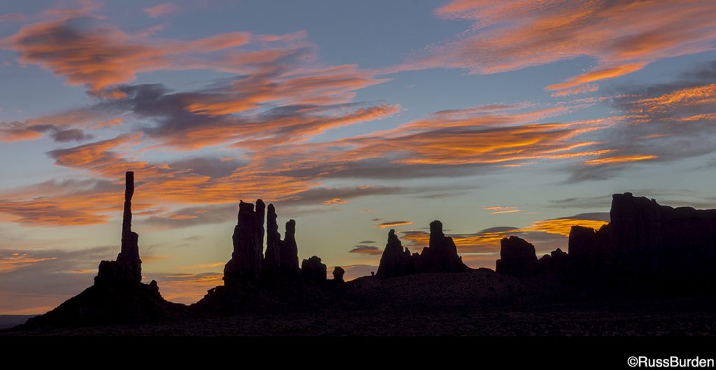 Photographing silhouettes