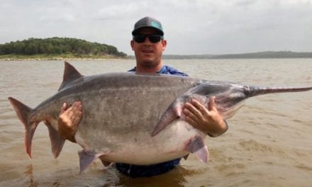 Possible World Record 146-Pound Paddlefish Caught in Oklahoma