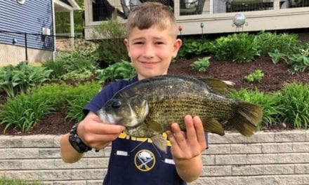 Youth Angler Sets New Rock Bass Record for New York