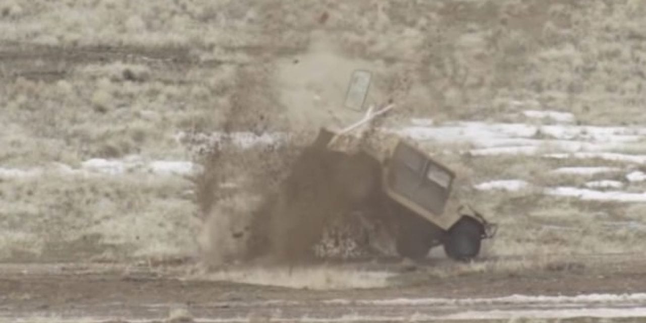 A-10 Warthogs Annihilate Old Humvees in Live Fire Training Run Footage