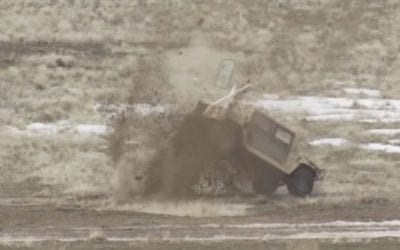 A-10 Warthogs Annihilate Old Humvees in Live Fire Training Run Footage
