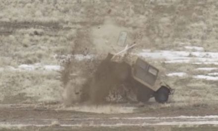 A-10 Warthogs Annihilate Old Humvees in Live Fire Training Run Footage