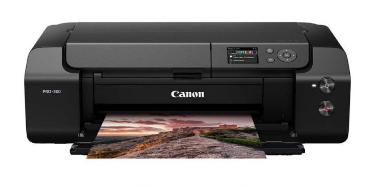 Canon Debuts imagePROGRAF PRO-300 Desktop Printer